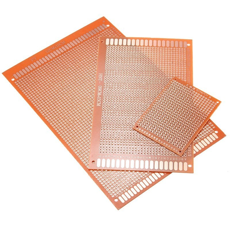 Bakelite universal board 5*7 7*9 9*15 10*15 12*18 universal board PCB circuit board perforated board