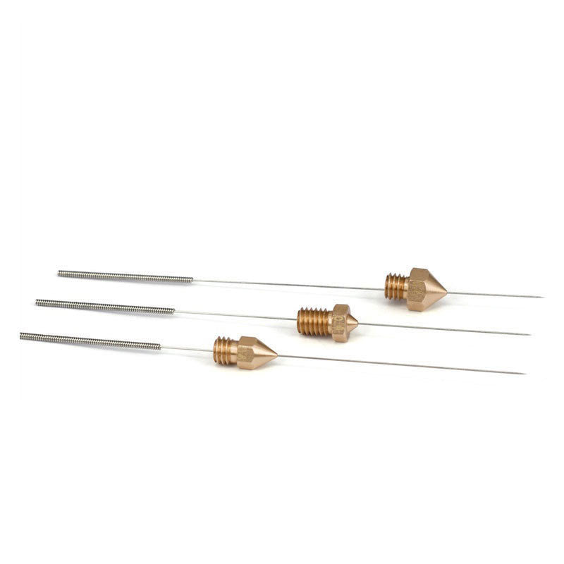 Fulabs 5Pcs Stainless Steel Cleaning Needle 0.15mm 0.25mm 0.3mm 0.35mm 0.4mm Part Drill For V6 Nozzle 3D Printers Parts