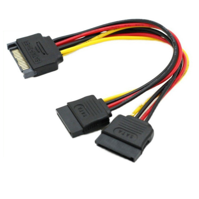 SATA one to two power cord SATA power one to two serial power cord one to two 15PIN 20cm
