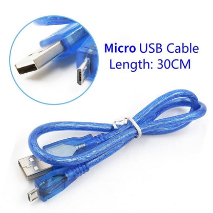 TYPE-C / Mini / Micro / Square USB Cable for Arduino for UNO R3,Mega 2560,Nano,Due R3,Leonardo,Pro micro,Pro Mini Board 30CM