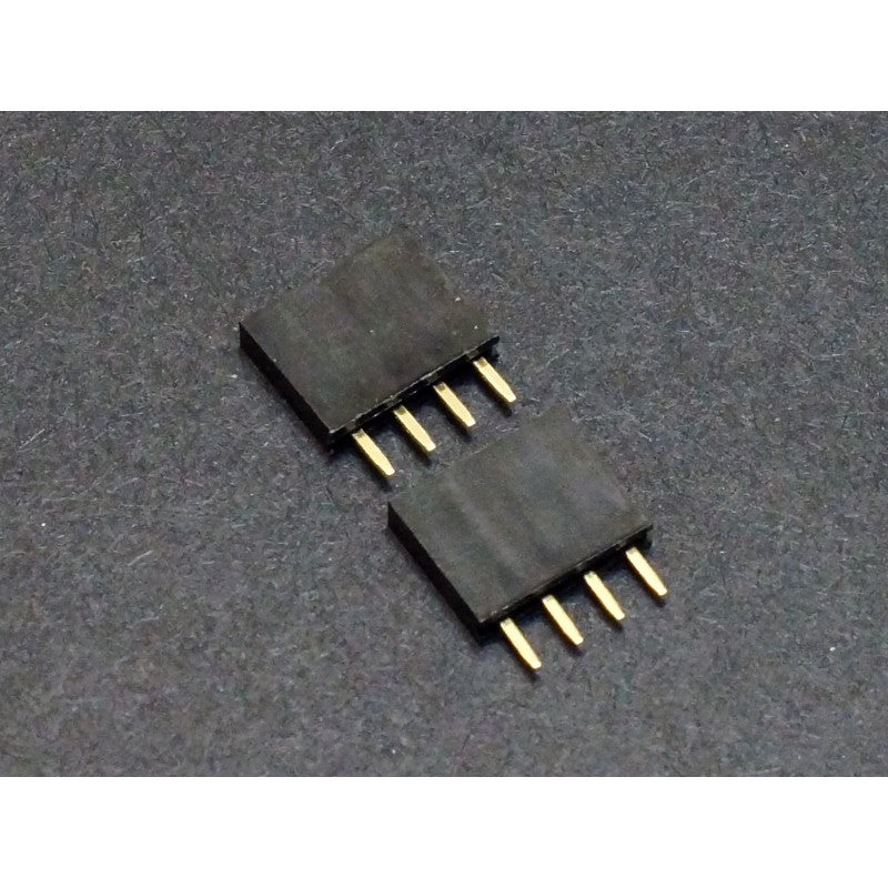 1Pcs Single Row Pin Female Header 2.54Mm 2 3 5 6 8 10 15 16 19 40 Straight Strip Pcb