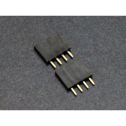 1Pcs Single Row Pin Female Header 2.54Mm 2 3 5 6 8 10 15 16 19 40 Straight Strip Pcb