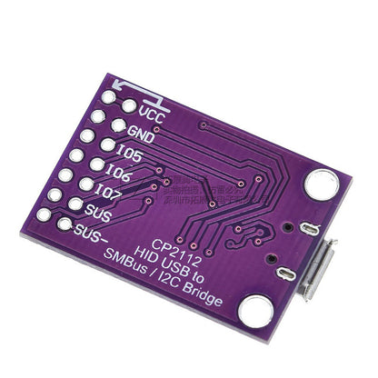 1pcs CP2112 USB to I2C Communication Small Board CCS811 Debugging Board/USB to SMBus I2C Module