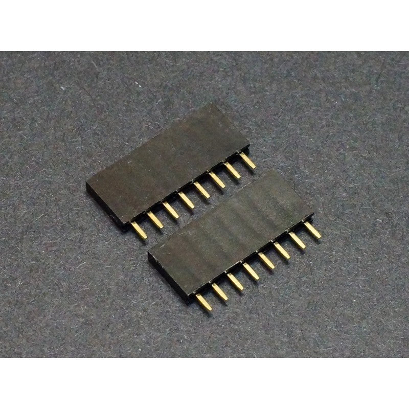 1Pcs Single Row Pin Female Header 2.54Mm 2 3 5 6 8 10 15 16 19 40 Straight Strip Pcb