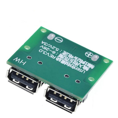 9V 12V 24V to 5V DC-DC Step Down Charger Power Module Dual USB Output Buck 3A Car Charging Charge