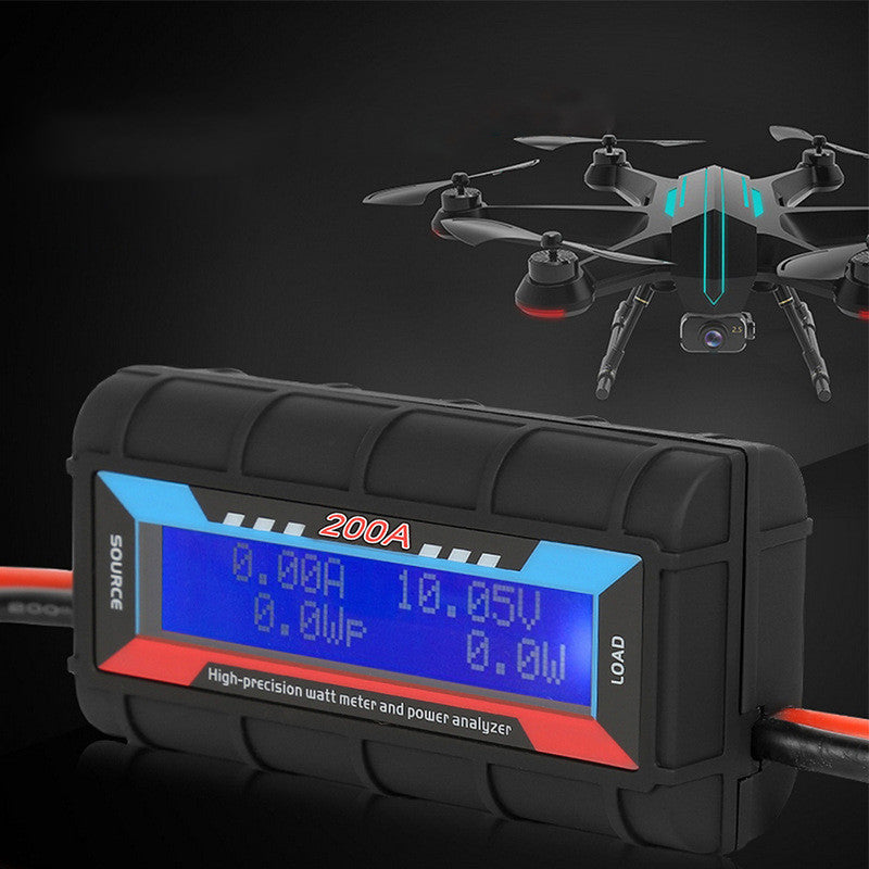 FT08 RC 150A High Precision Watt Meter Power Analyzer Backlight LCD wattmeter