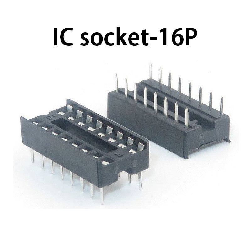 Fulabs 10pcs IC Socket Adapter  DIP-8 DIP-14 DIP-16 DIP-18