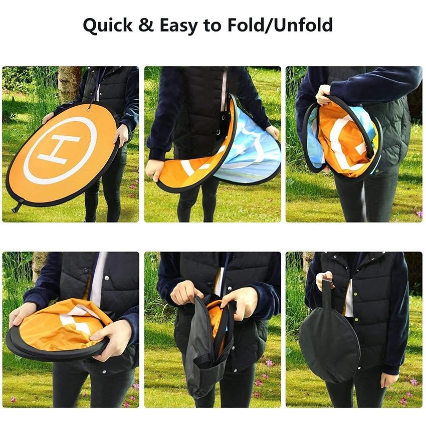 55/75cm Landing Pad FPV Drone Parking Apron Waterproof Portable Landing Pad