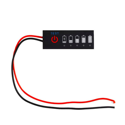 1pcs Battery Level Indicator Iron Ternary Lead-acid Capacity Display Lithium 3.7V 7.4V 11.1V 14.8V Phosphate Tester Meter 1S 2S 3S 4S