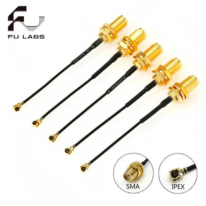 SMA Connector Cable Female to uFL/u.FL/IPX/IPEX RF Or NO Connector Coax Adapter Assembly RG178 Pigtail Cable 1.13mmmm
