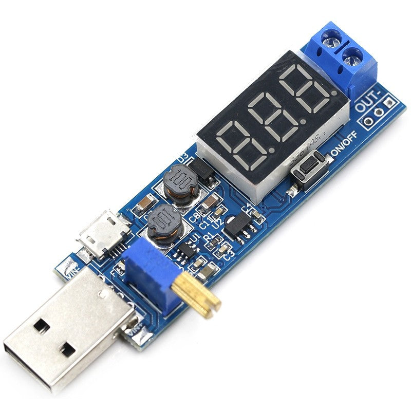 DC-DC 5V to 1.2 -24V LED Digital Power Supply Module USB Step Up/Down Boost Buck Converter USB Input