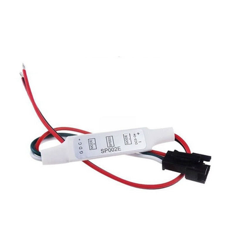 Fulabs SP002E LED RGB Controller 600 Pixels Dimmer mini 3 Key Controller DC5-24V USB 5V for WS2811 WS2812B Addressable Magic Color Light Bar String led Pixel Controller