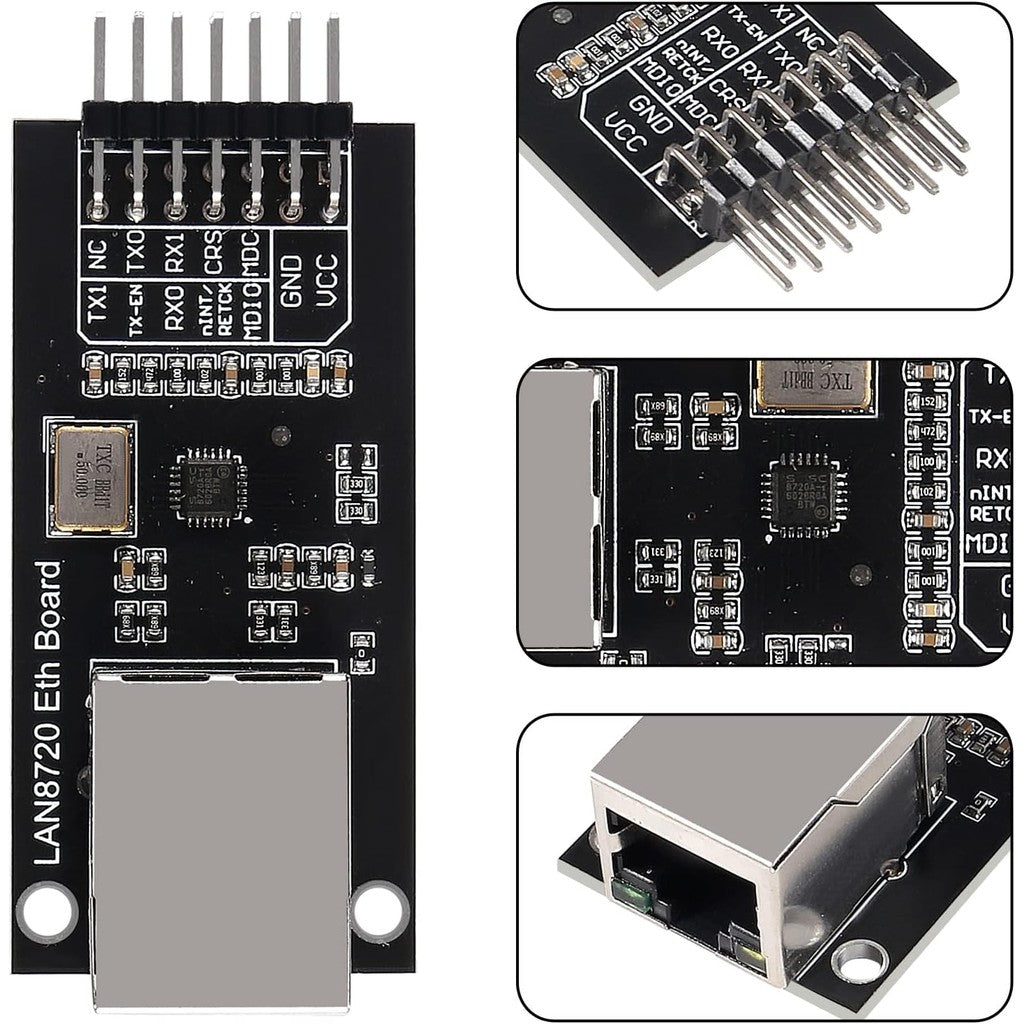 LAN8720 module network module Ethernet transceiver RMII interface development board