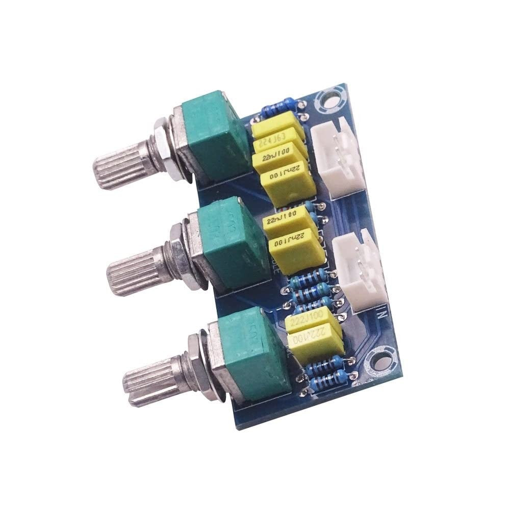 XH-M802 Amplifier Board High and Low Voltage Mixer Tone Board Volume Control Subwoofer PCB Adjustment Amplificador