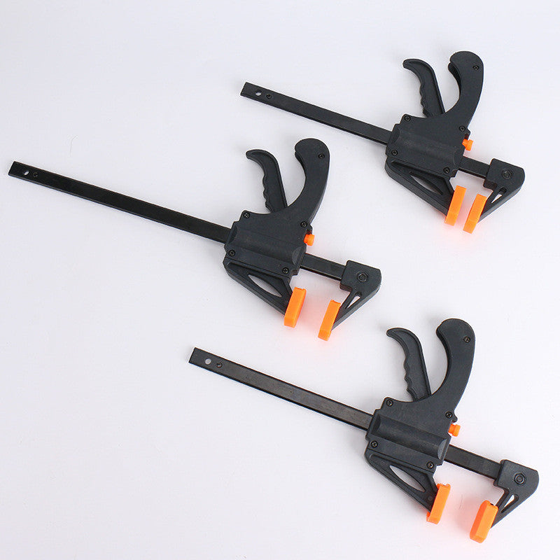 F Clamp Set, Heavy-Duty Quick Release Bar Clamps for Woodworking and DIY Projects 4/6/8Inch