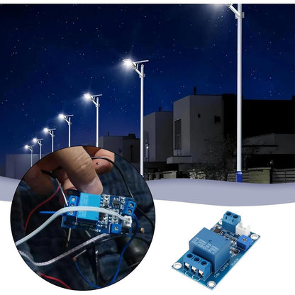 XH-M131 DC 5V 12V 24V Light Control Switch Photoresistor Relay Module Detection Sensor 10A brightness Automatic Control Module