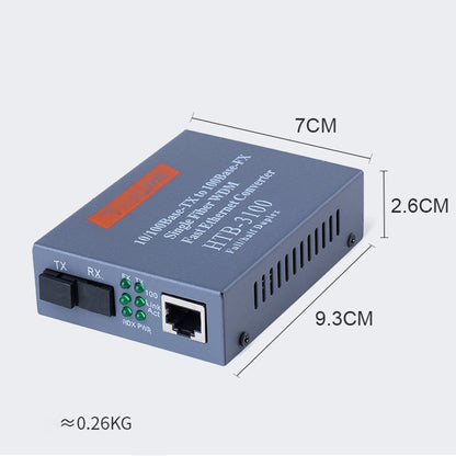 Netlink Media Converter Htb-3100 (A + B) Fiber Optic Wdm Rj45 Ftth