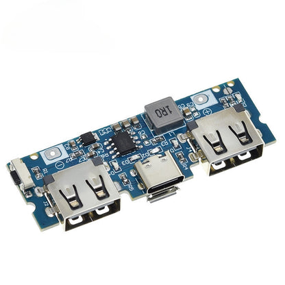 Micro/Type-C USB 5V 2.4A Dual USB 18650 Boost Battery Charger Board Mobile Power Bank Accessories