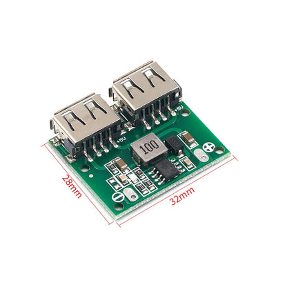 9V 12V 24V to 5V DC-DC Step Down Charger Power Module Dual USB Output Buck 3A Car Charging Charge