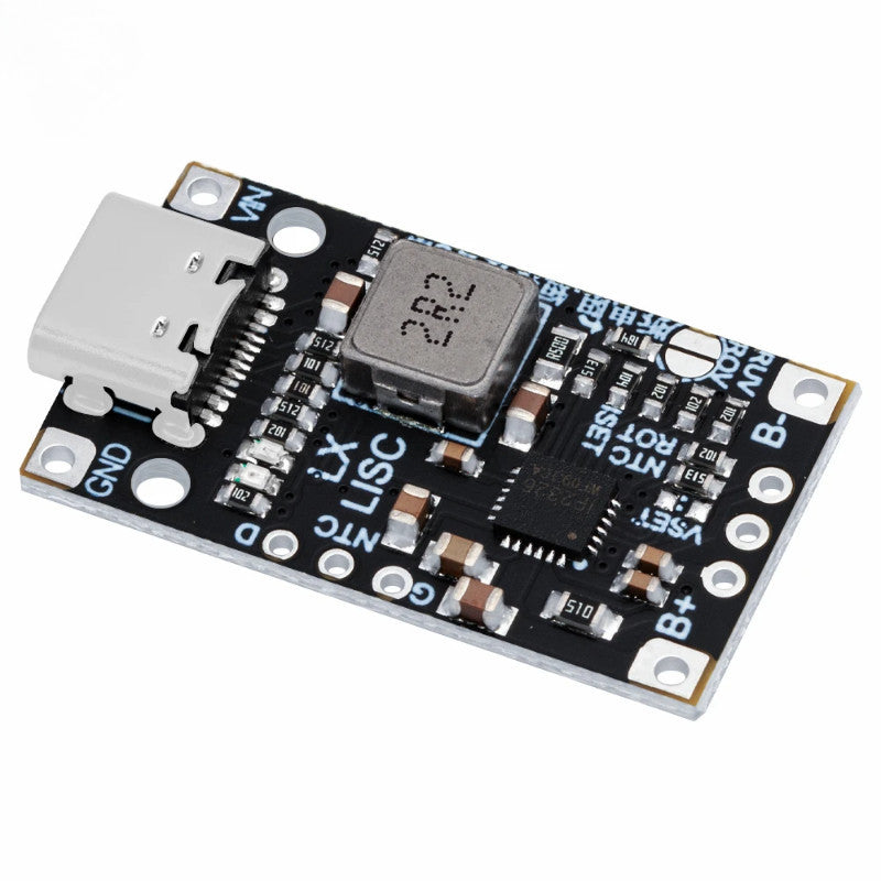 Type-C USB 2/3S BMS 15W 8.4V 12.6V 1.5A 2S 3S BMS Lithium Battery Charging Boost Module With Balanced Support Fast Charge Indicator