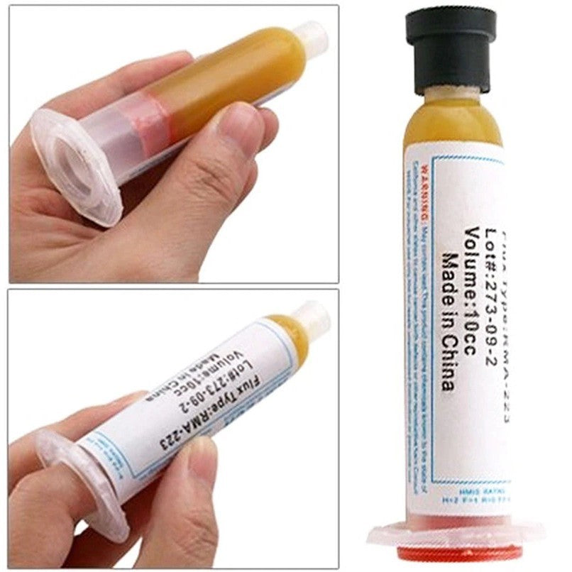 Solder Pcb Smd Soldering Paste Flux 10Cc Grease Rma223 Rma-223 For Chips Computer Phone