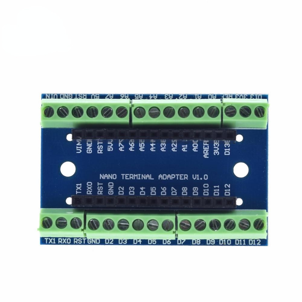 NANO V3.0 3.0 Controller Terminal Adapter Expansion Board NANO IO Shield Simple Extension Plate For Arduino AVR ATMEGA328P