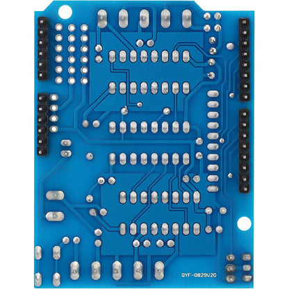 L293D DC Motor Drive - Stepper Motor Control Shield Module Expansion Board Fit for Arduino UNO/Duemilanove/Raspberry Pi/Computer/Arduino Mega 2560