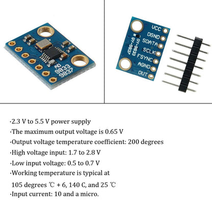 AD9833 Programmable Microprocessors Serial Interface Module Sine Square Wave DDS Signal Generator Module for Arduino