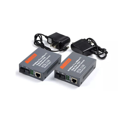 Netlink Media Converter Htb-3100 (A + B) Fiber Optic Wdm Rj45 Ftth