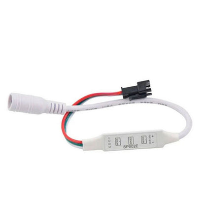 Fulabs SP002E LED RGB Controller 600 Pixels Dimmer mini 3 Key Controller DC5-24V USB 5V for WS2811 WS2812B Addressable Magic Color Light Bar String led Pixel Controller