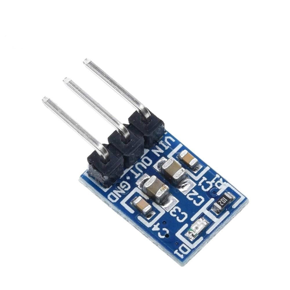 5Pcs AMS1117-3.3V/AMS1117-5.0V DC-DC Step-Down Power Supply Buck Module LDO 800mA 5V to 3.3V Power Board