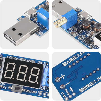 DC-DC 5V to 1.2 -24V LED Digital Power Supply Module USB Step Up/Down Boost Buck Converter USB Input
