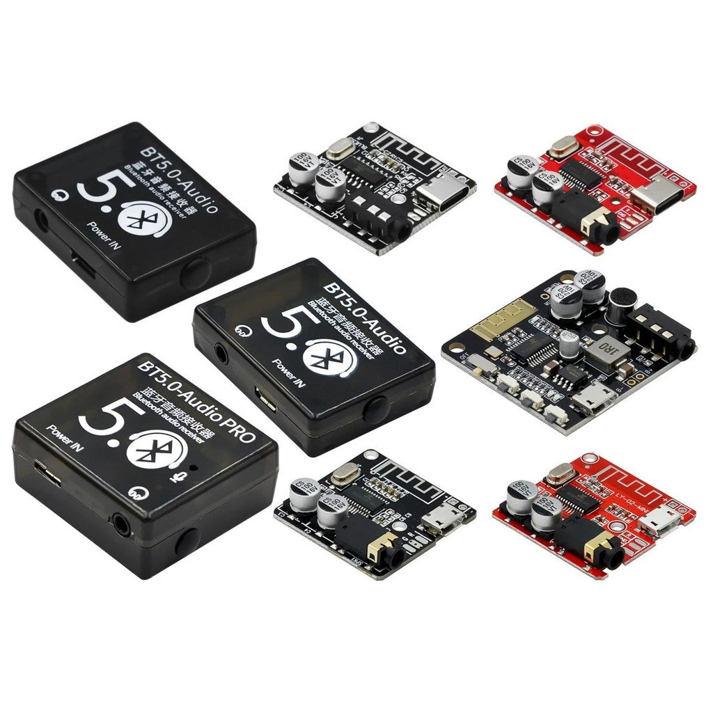 VHM-314 Bluetooth Audio Receiver Board Bluetooth 5.0 4.1 MP3 Lossless Decoder Board Wireless Stereo Music Module DIY Micro / Type-C USB 3.7V-5V