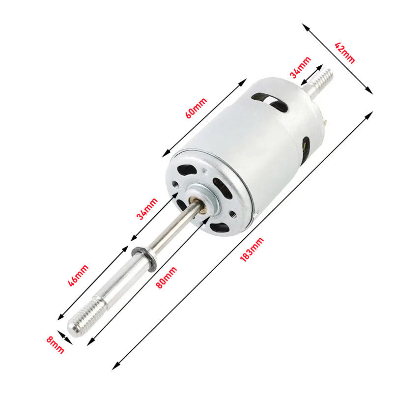 RS755-3380 DC12V Fan Motor Replacement 220V AC For Electric Fan Low Noise High Power,Speed Control