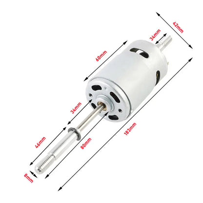 RS755-3380 DC12V Fan Motor Replacement 220V AC For Electric Fan Low Noise High Power,Speed Control