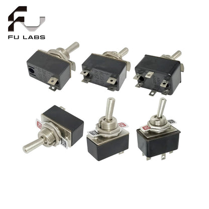 KN3 Toggle Switch 2Pos 2Pin 4Pin 6Pin 2A 250V KN3-1 KN3-2 KN3-3 Waterproof Cover