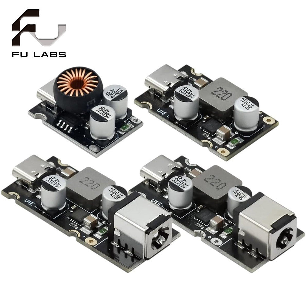 QC4.0 QC3.0 Type-C USB PD65W Fast Charging Adapter Module DC8-32V 3.25A 65W Step Down Module SCP/FCP/PD