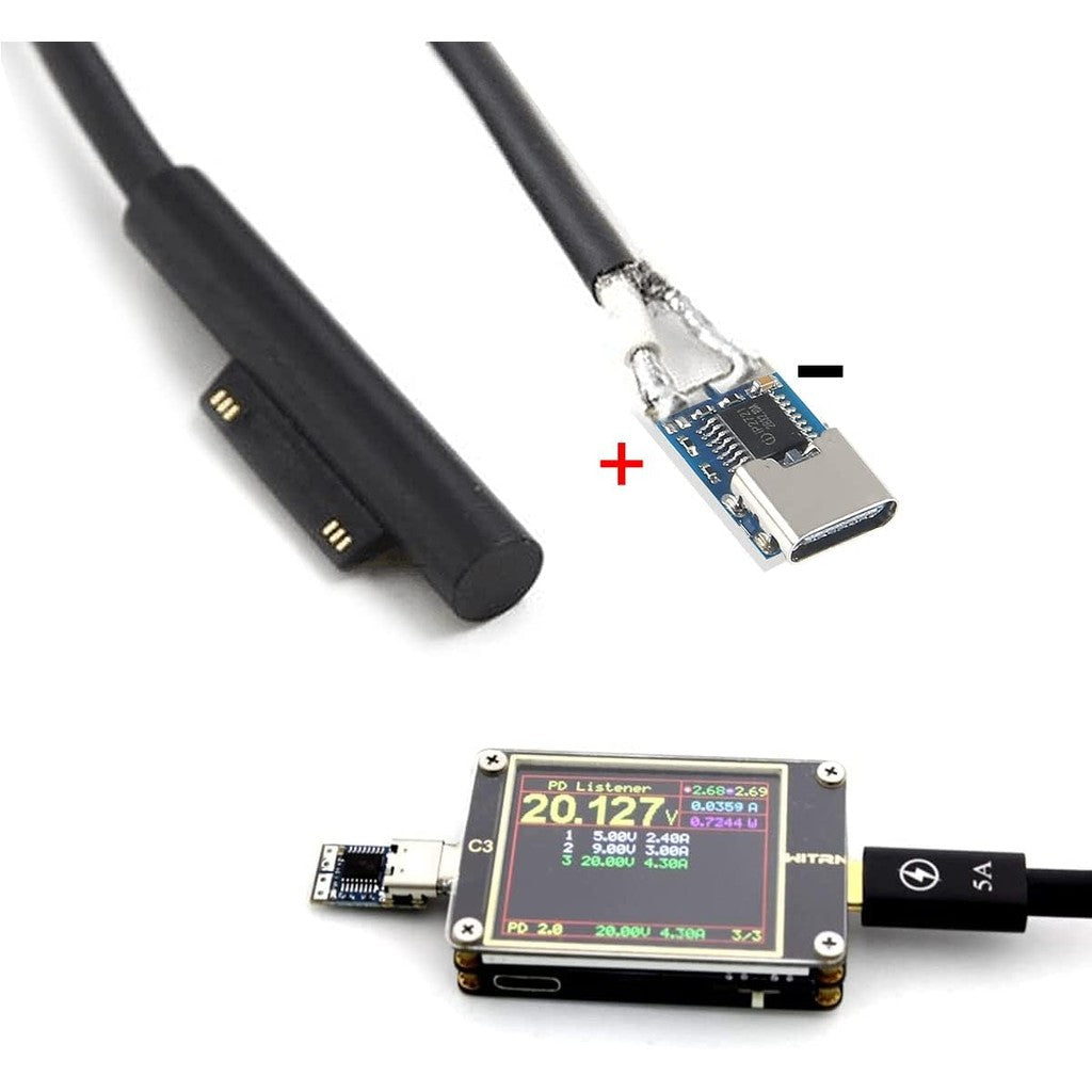 PDC004-PD PD decoy module PD23.0 to DC DC PDC004- trigger extension cable QC4 charger 9V 12V 15V 20V