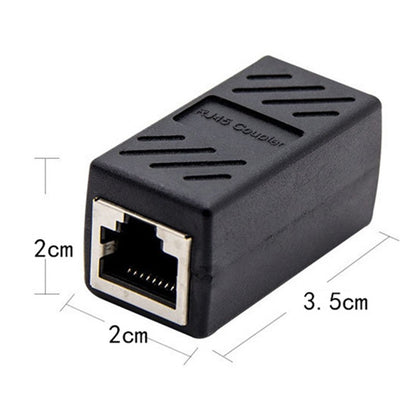 1pcs RJ45 Coupler For Cat7/Cat6/Cat5e/Cat5 Ethernet Cable Extender Connector - Female To Female