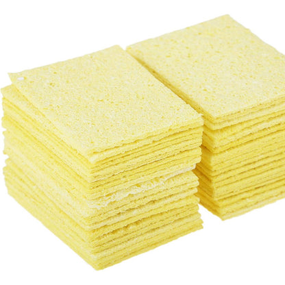 5Pcs 5X3.5CM Soldering Sponge Solder Iron Tip Cleaning High Temp Diy Electronics Electrical