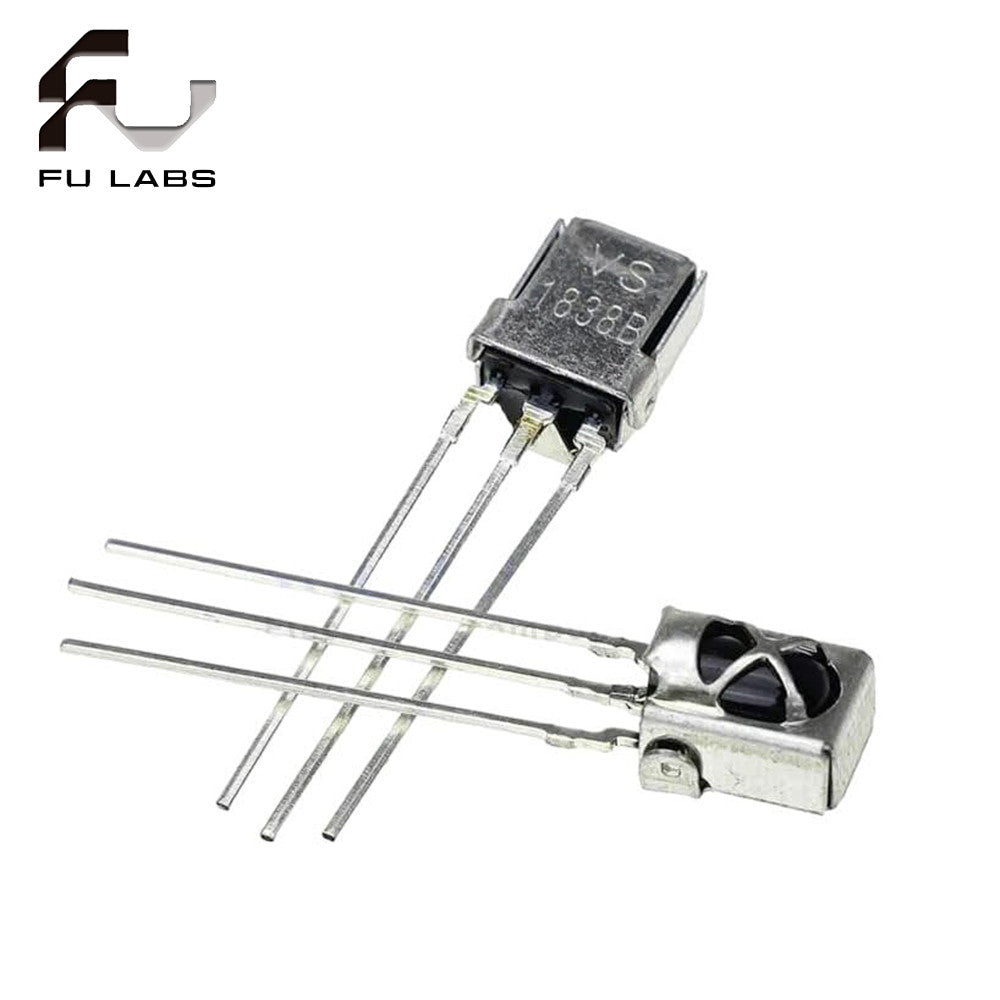 10pcs Universal IR Infrared Receiver TL1838 VS1838B HX1838 1838 38Khz