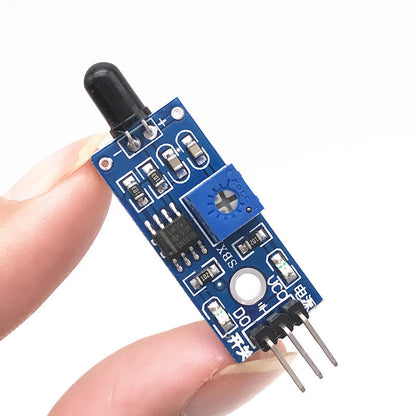 4 Pin/3Pin Flame Sensor Module for Arduino Fire Detector Infrared Receiver Module