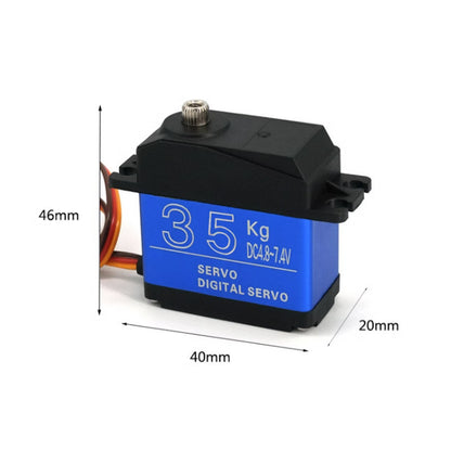 High Torque Metal Gear Digital Servo 20KG 25KG 30KG 35KG Robot Arm Robot 180 degrees Robot Arm Robot