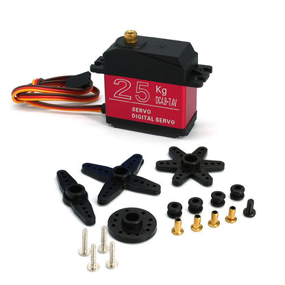 High Torque Metal Gear Digital Servo 20KG 25KG 30KG 35KG Robot Arm Robot 180 degrees Robot Arm Robot