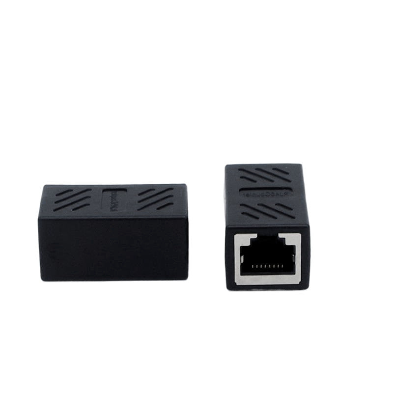 1pcs RJ45 Coupler For Cat7/Cat6/Cat5e/Cat5 Ethernet Cable Extender Connector - Female To Female