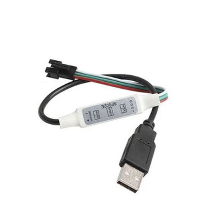 Fulabs SP002E LED RGB Controller 600 Pixels Dimmer mini 3 Key Controller DC5-24V USB 5V for WS2811 WS2812B Addressable Magic Color Light Bar String led Pixel Controller