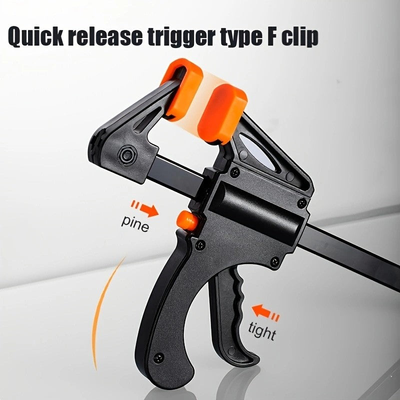F Clamp Set, Heavy-Duty Quick Release Bar Clamps for Woodworking and DIY Projects 4/6/8Inch