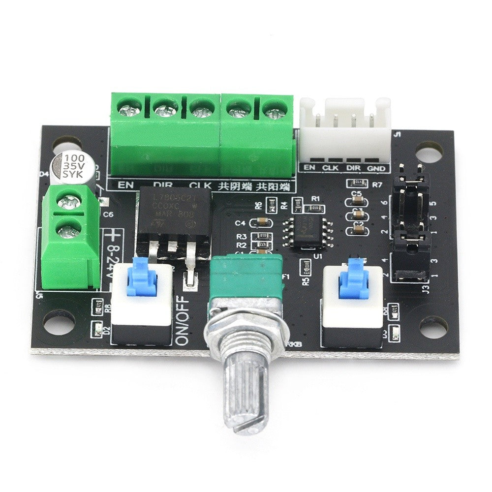 DC 12V 24V Stepper Motor Pulse Signal Generator Module For Stepper Motor Driver Controller Speed Regulator 8~24V