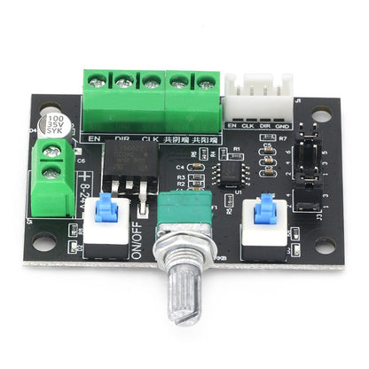 DC 12V 24V Stepper Motor Pulse Signal Generator Module For Stepper Motor Driver Controller Speed Regulator 8~24V