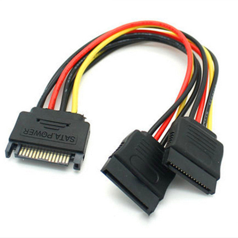 SATA one to two power cord SATA power one to two serial power cord one to two 15PIN 20cm